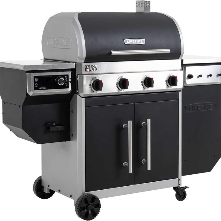 Lifetime 91025 Pellet Smoker Gas Grill Combo