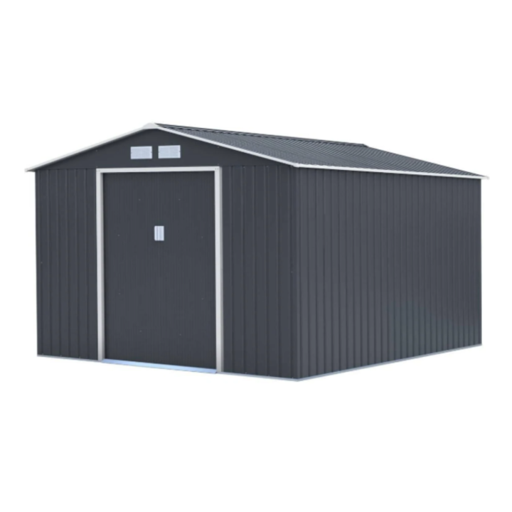 Abri de jardin métallique 9,7 m² – Robuste et économique prix usine